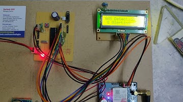 LPG GAS leakage detection and alerting through SMS and BUZZER
