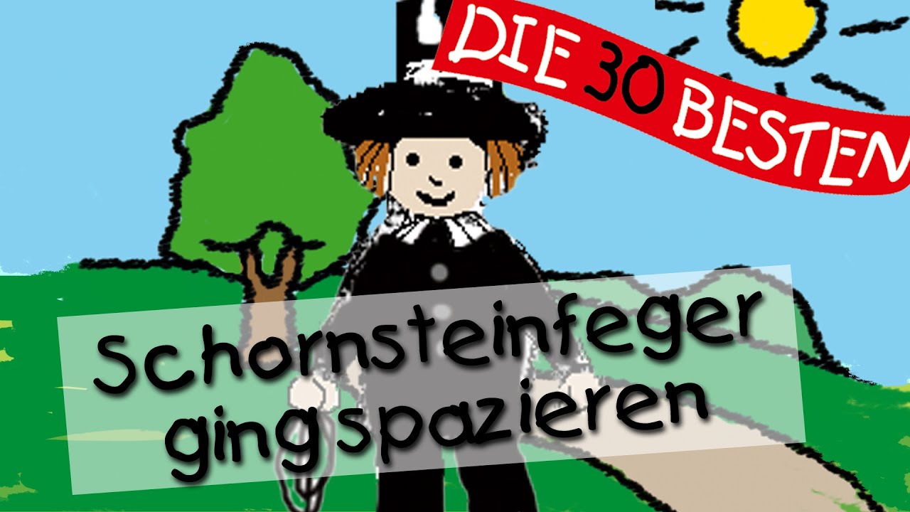 Schornsteinfeger ging spazieren - Die besten Spiel- und Bewegungslieder || Kinderlieder