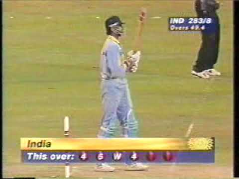 Last Over India Pakistan 1996