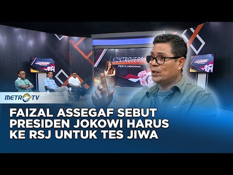 Faizal Assegaf Pertanyakan Kesehatan Mental dan Psikis Presiden Jokowi #kontroversi