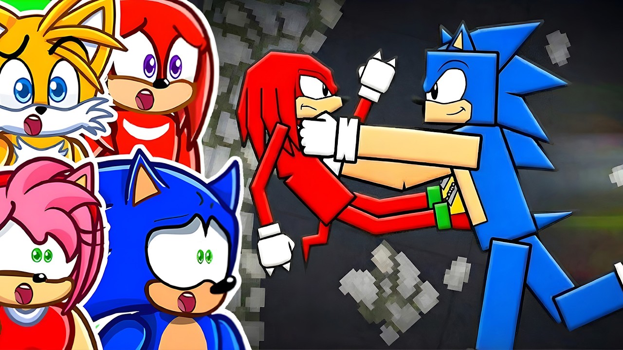 Reacting to SONIC CREW in PEOPLE PLAYGROUND! (Crazy)