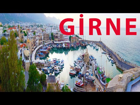 Walking in Girne (Kyrenia) City Center- Cyprus Travel Guide