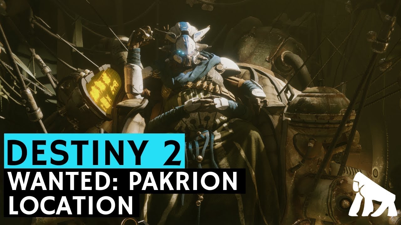 Destiny 2  / WANTED: Pakrion Location / Spider Bounty