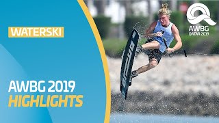 Waterski and Wakeboarding Highlights Video | ANOC World Beach Games Qatar 2019