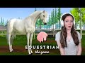 PLAYING EQUESTRIAN THE GAME! - NEW HORSE GAME | Pinehaven
