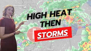 June 17th, 2025 - High heat and Humidity - to Storms