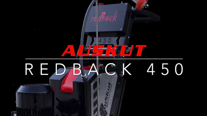 AuSKut Redback RB450 Concrete Floor Grinder