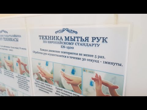 Мытье рук с антисептиком и без по приказу №111, EN1500