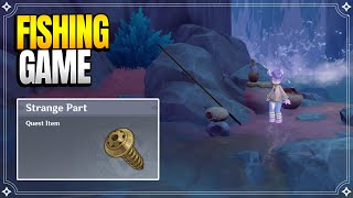 Fishing Game | Strange Part | World Quests & Puzzles |【Genshin Impact】 screenshot 1