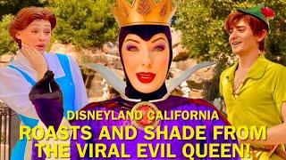 Roasts & Shade from the Viral Evil Queen: An EPIC, Hilarious Meet and Greet at Disneyland! #disney