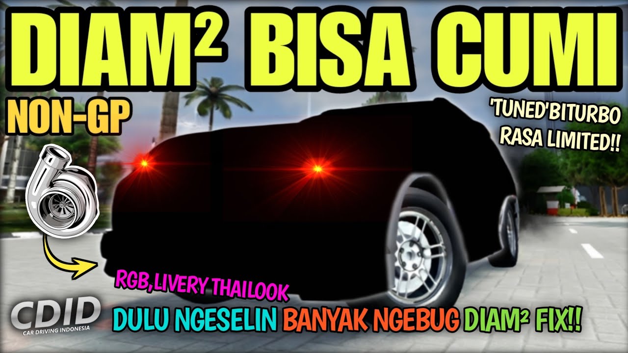 AKHIRNYA DIAM² FIX, DAH BISA NGEBUL CUMI BITURBO NON-GP RASA TUNED LIMITED, RGB | CDID V2.5 Roblox