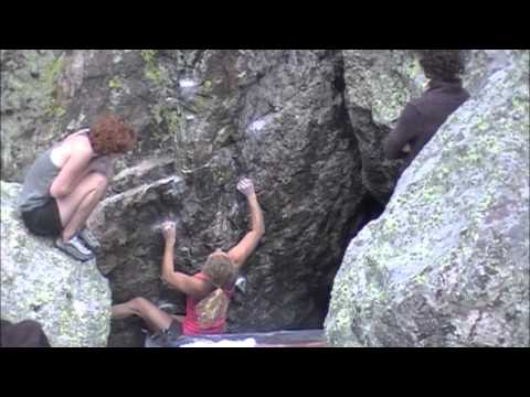 Beta Video for climb Beginner's Luck v3, Rocky Mountain National Park