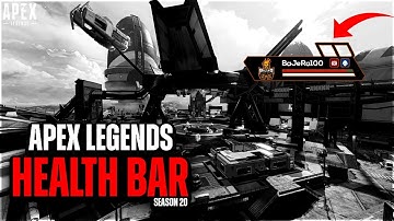 Custom Animated Apex Legends Season 20 Health Bar Stream Overlay