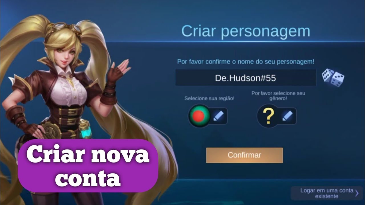 Como criar conta em Mobile Legends ▷ Veja o guia completo!