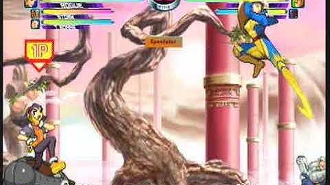 MvC2: **Perfect** by Negiokun (Rogue/Storm/Tron) vs Pr1nzo .:3.24.20:.