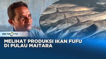 Wisata Kuliner Indonesia Timur, Melihat Produksi Ikan Fufu di Pulau Maitara