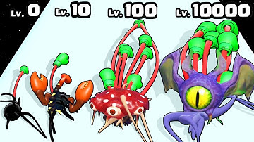 ALIEN MIMIC RUN 3D - Level Up Monster Evolution (iOS, Android)