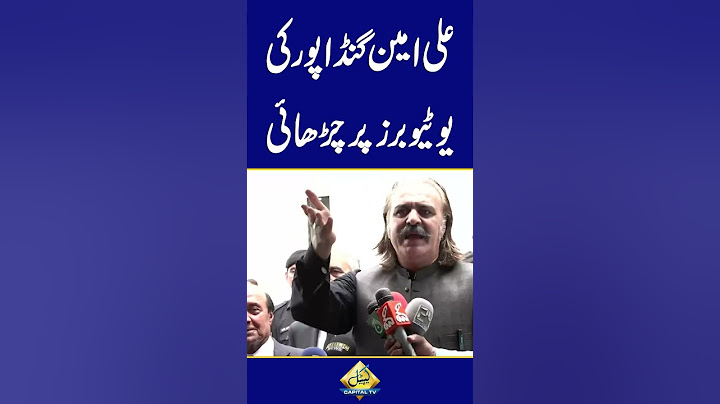 Ali Amin Gandapur Takes on YouTubers! | PTI | Imran Khan #latest #ytshorts #trending