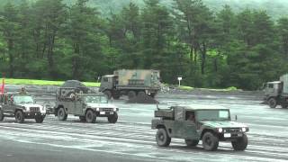 富士学校2015観閲行進