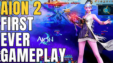 AION 2 Sorcerer Gameplay Preview - FIRST EVER Real Gameplay + Class Skills - New MMORPG - F2P