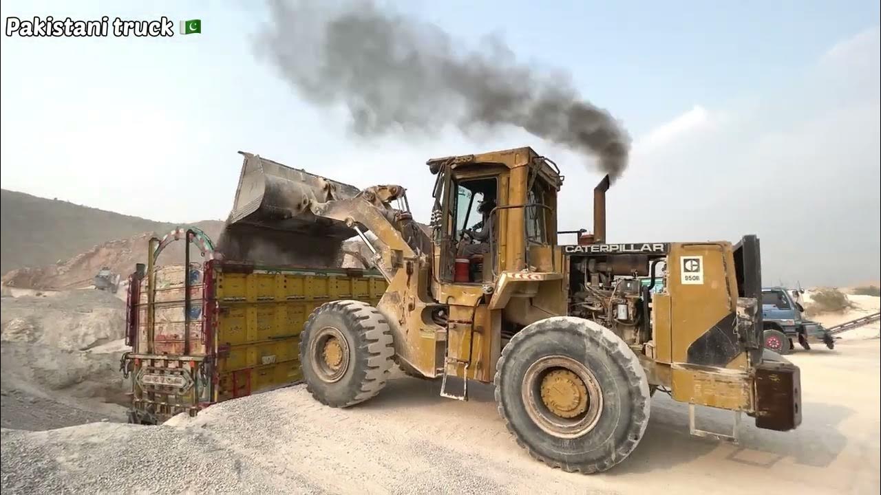 How To Work Dump Truck In Pakistan Stone Crushing Machine Visiting