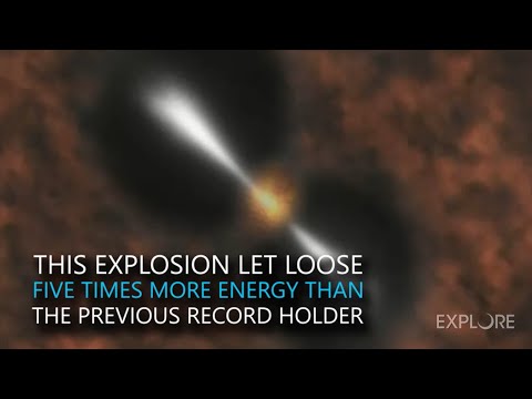 A Quick Look at the Biggest Explosion Ever Seen in the Universe