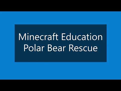 Polar Bear Rescue: How to Code a Loop in Minecraft Education