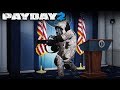 White House with MINIGUN DOZERS! (PAYDAY 2 Heavy Security Mod)