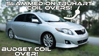 COROLLA GETS BUDGET COIL OVERS