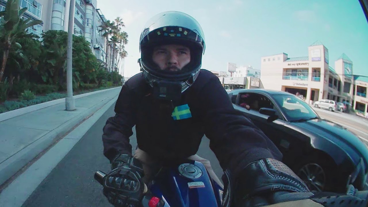 Downtown To Santa Monica Motorcycle Cruise YouTube