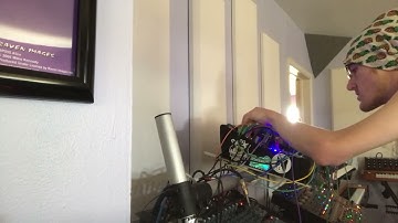 modular synth lead with dreadbox dystopia