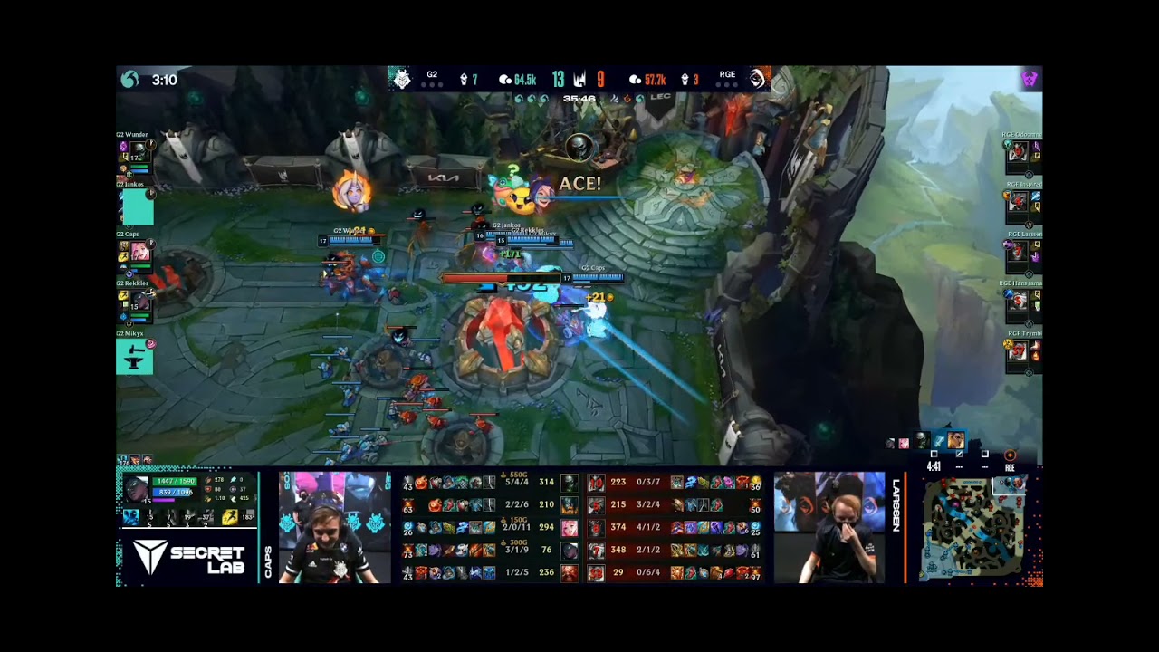 G2 customary fashion/ Rogue vs G2 Esports semifinal, spring split 2021 ...