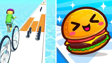 Big Bike | Food Run | Android iOS gameplay walkthrough | Satisfying Mobile games