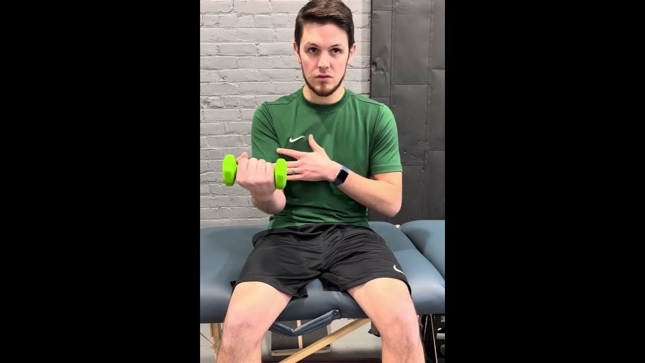 Eccentric (negative) biceps curl YouTube