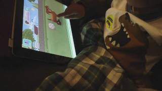 Son reviews Touch Pets Dog 2 ipad game. screenshot 3