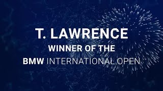 NTT DATA celebrates the winning moment at the BMW International Open 2023