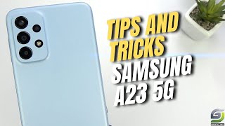 Top 10 Tips and Tricks Samsung A23 5G you need Know