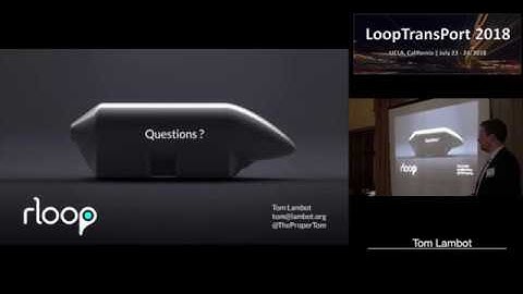Tom Lambot: "rPod - An Active Levitation Hyperloop Prototype Designed and Built by The Crowd"