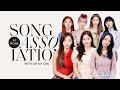 OH MY GIRL Sings BLACKPINK, TWICE, and SEVENTEEN in a Game of Song Association | ELLE