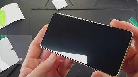 How to install a TPU film screen protector on any phone Samsung iPhone OPPO Huawei Xiaomi Sony