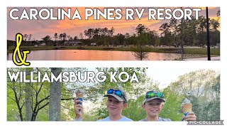 Carolina Pines RV Resort + Colonial Williamsburg KOA