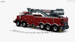 Kenworth C500 Century M100 Rotator Truck 2024 3D model by 3DModels.org