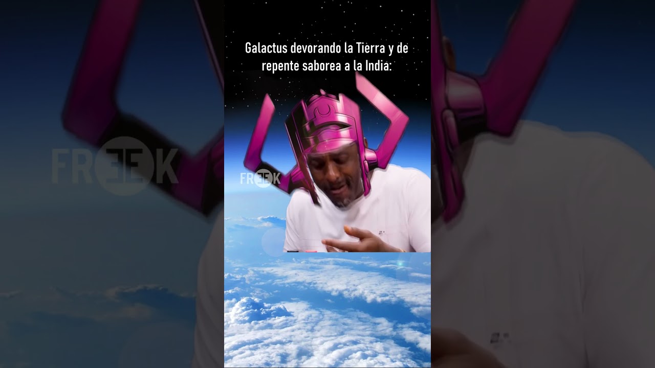 GALACTUS devorando la TIERRA y de repente saborea a la INDIA
