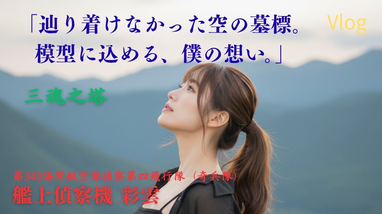 辿り着けなかった空の墓標。僕の想い模型に込めて