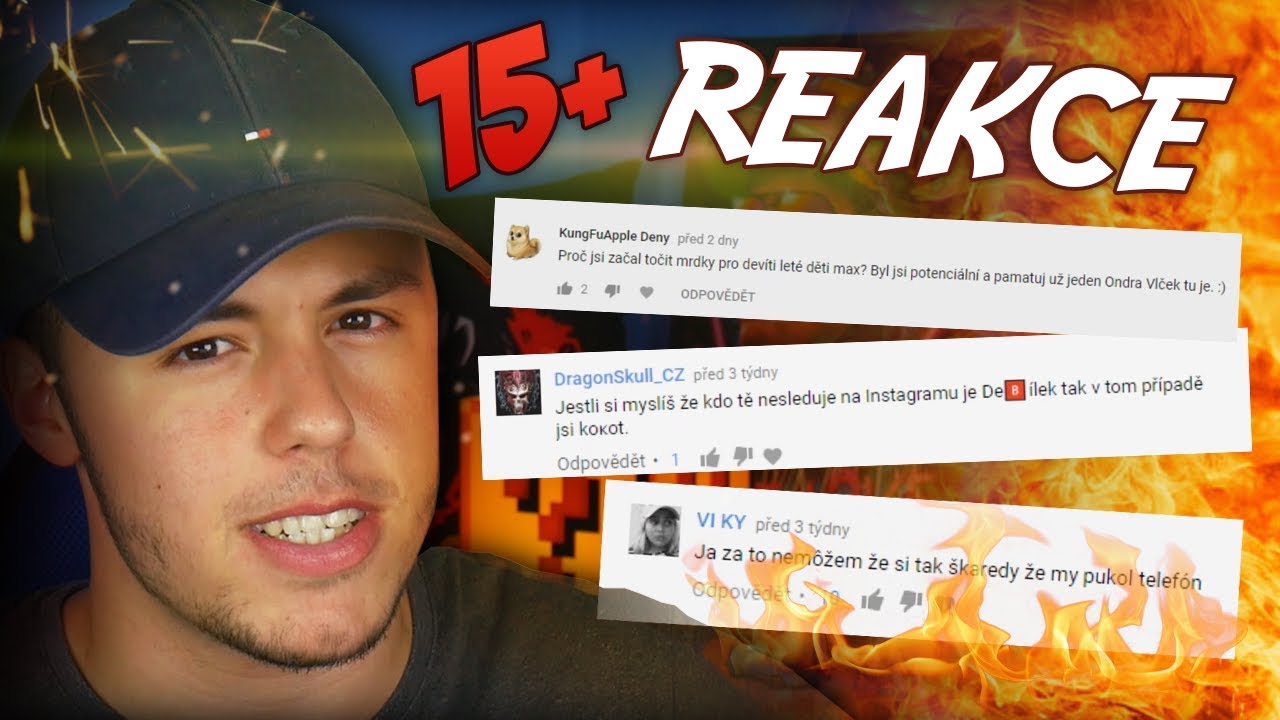 REAKCE NA DEMENTNÍ KOMENTÁŘE! (15+)