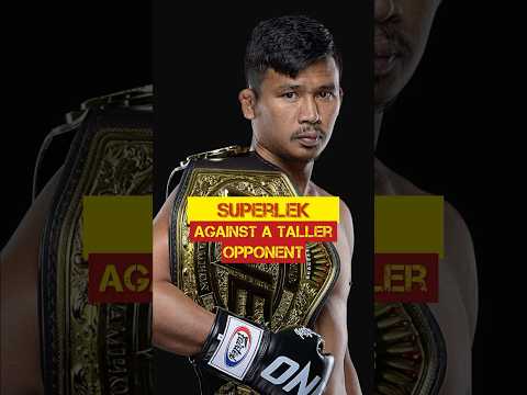 How Superlek closes the distance against taller opponents:“Leap and Swing” strategy #muaythai #mma