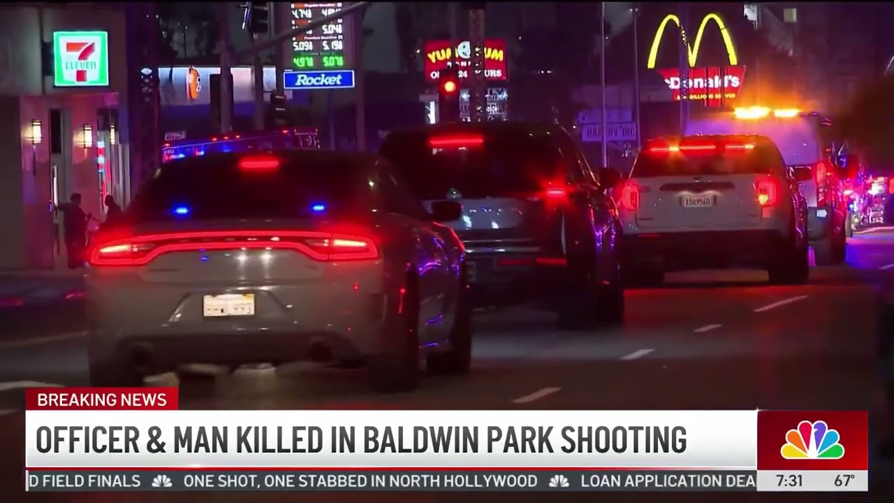 1 officer killed, another hurt in Baldwin Park shooting