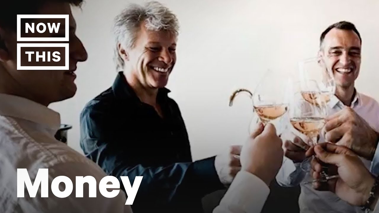 Bon Jovi And His Son Teamed Up To Make 'Hampton Water' Rosé | NowThis