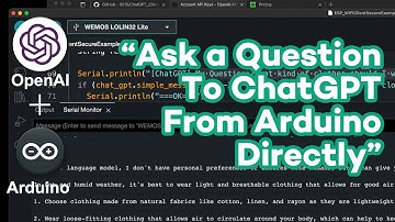 [Arduino Library] OpenAI