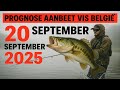PROGNOSE KLEV in BELGIË op 20 september 2025: Broed alles overboord en ga vissen!